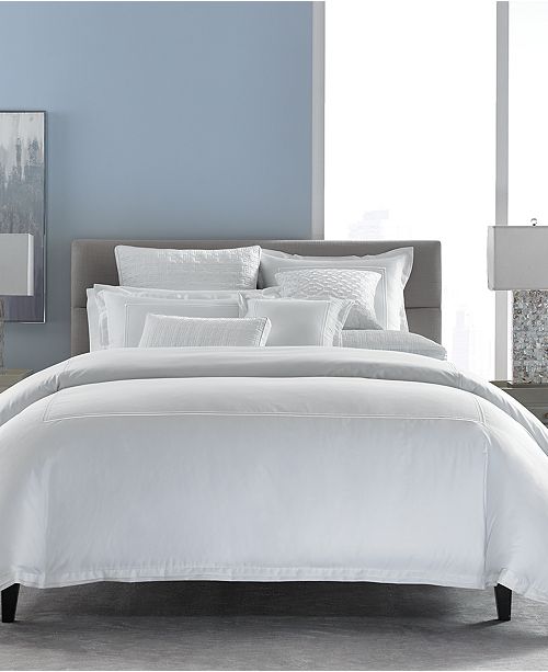 Hotel Collection Embroidered Frame Bedding Collection Created For Macy S Reviews Bedding Collections Bed Bath Macy S