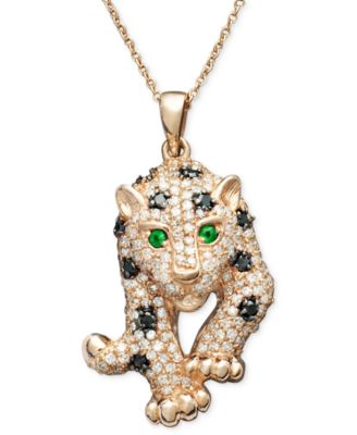 black panther chain gold