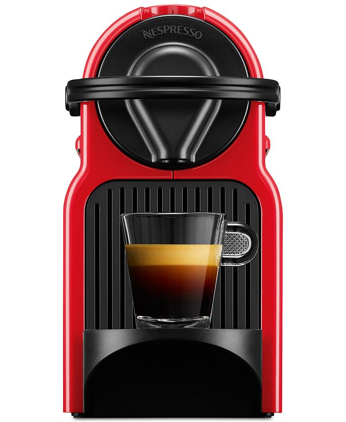 Nespresso Breville Inissia Red SingleServing Espresso Maker & Reviews