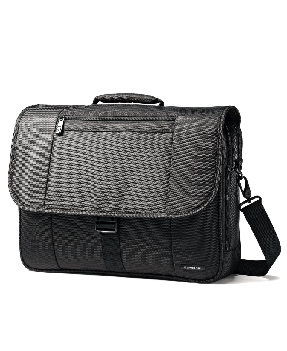 Samsonite Flapover Briefcase, Classic Business Laptop Friendly Case