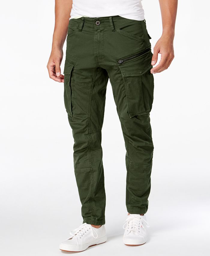 GStar Raw Men's Rovic 3D Straight Tapered Fit Cargo Pants & Reviews