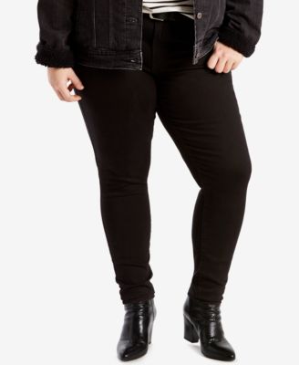 macy's plus size levi jeans