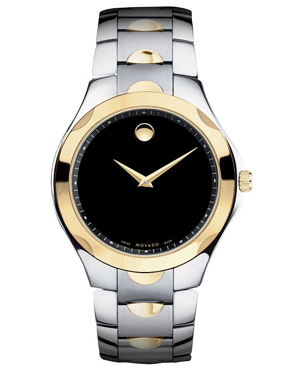 movado luno sport two tone