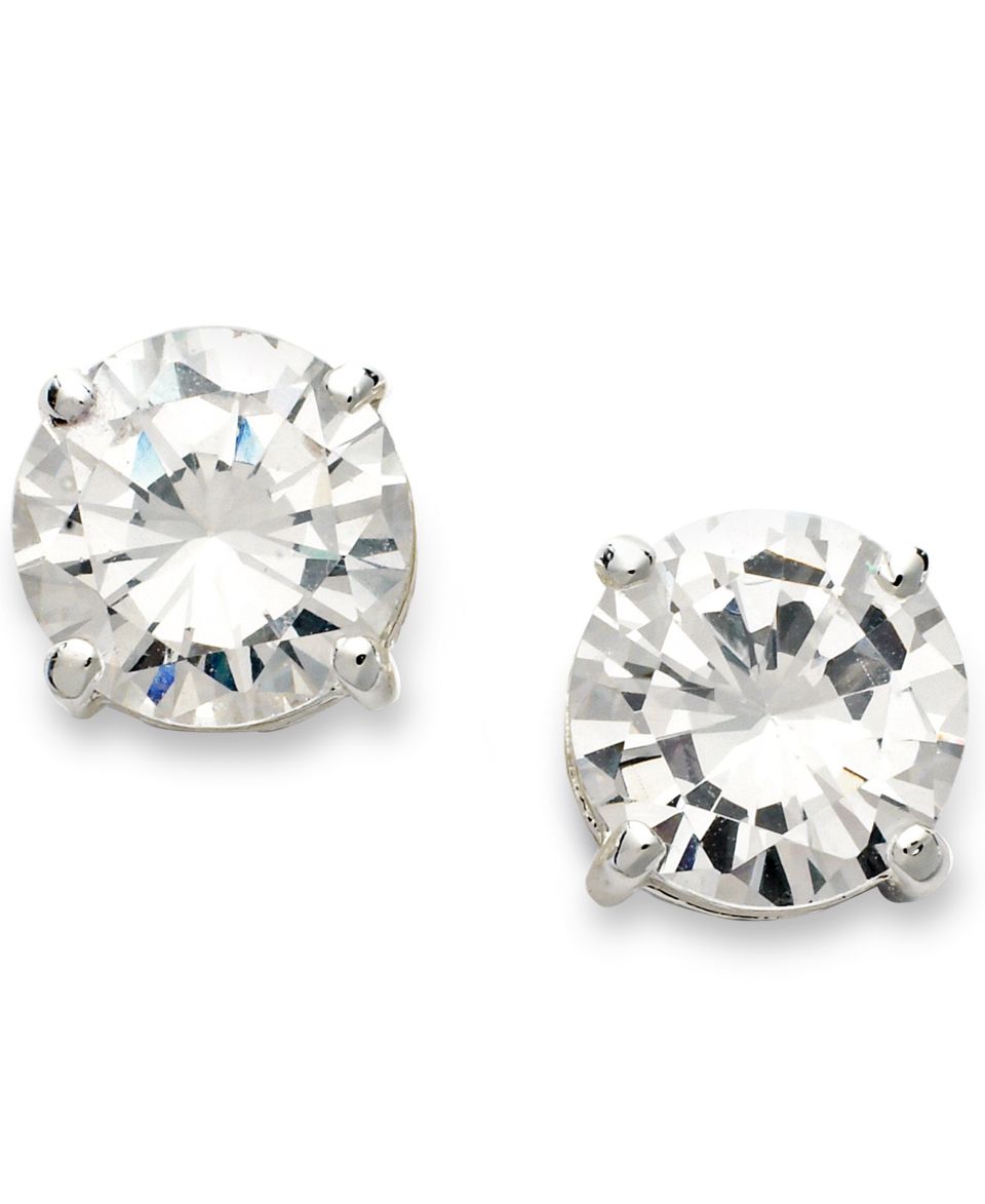 Lauren Ralph Lauren Earrings, Cubic Zirconia Stud Collection     