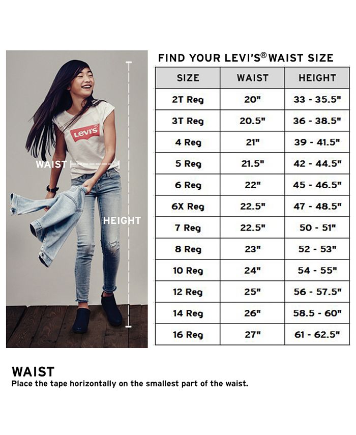 Levi's 710 Super Skinny Jean, Big Girls & Reviews - Jeans - Kids - Macy's