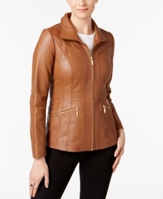 anne klein leather jacket