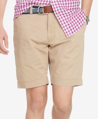 ralph lauren polo men's 9 inch classic fit chino shorts