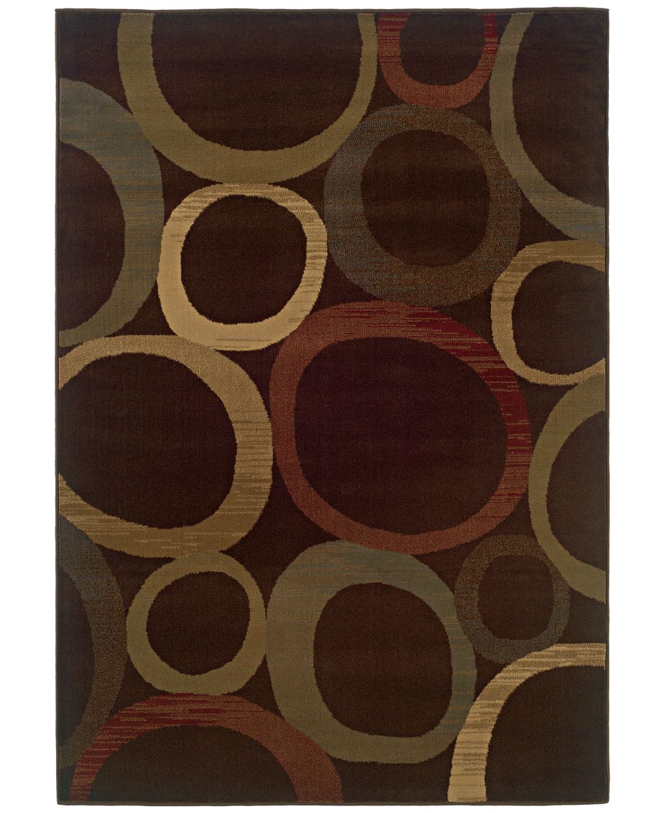 MANUFACTURERS CLOSEOUT Sphinx Area Rug, Tribecca 61T Brown 110 x 7