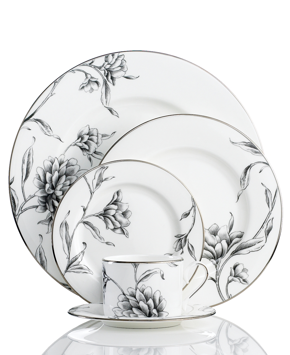 Marchesa by Lenox Dinnerware, Floral Illustrations Collection
