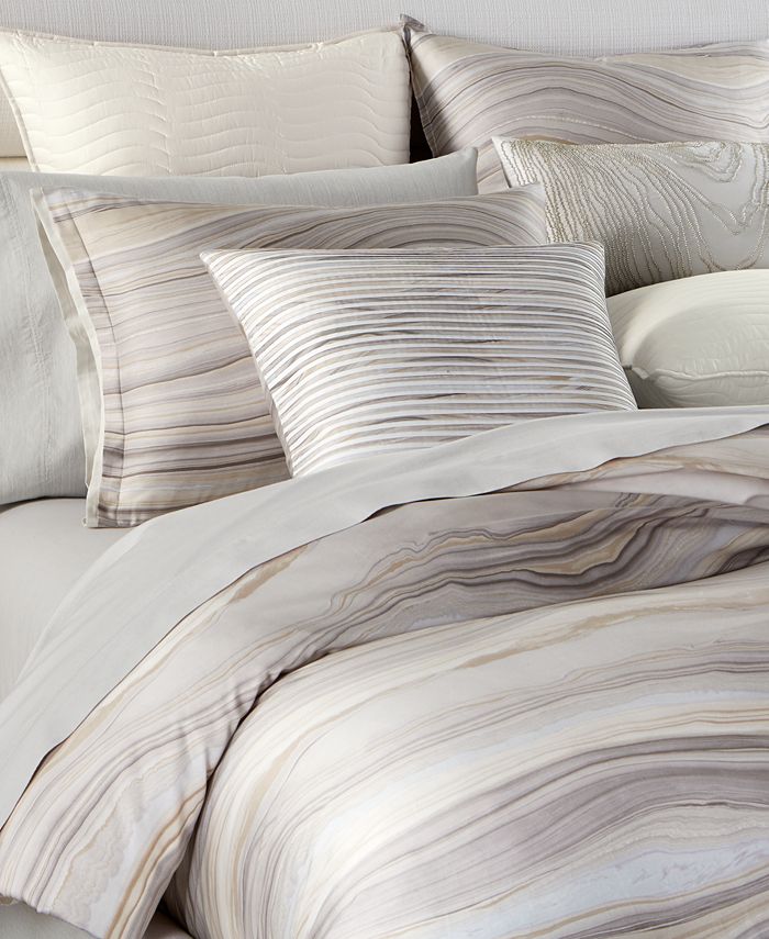 Hotel Collection Agate Pima Cotton King Duvet Cover, Created for Macy's