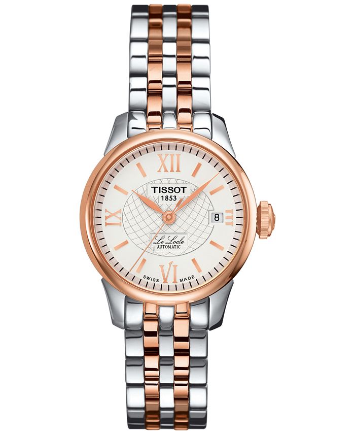 Tissot Women's Swiss Le Locle Automatic TwoTone Stainless Steel