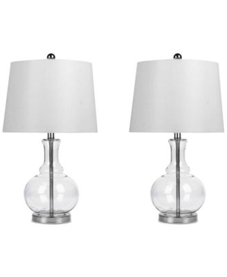 clear bedside lamps