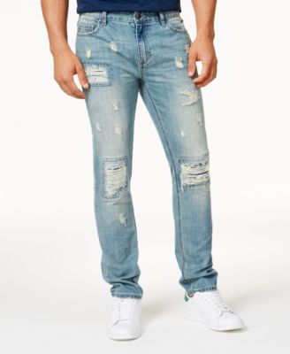 cheap distressed jeans mens