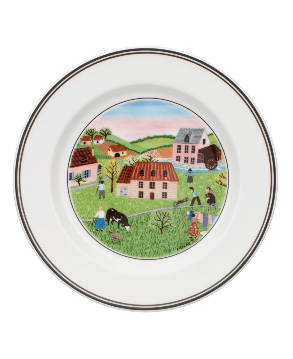 Villeroy & Boch Dinnerware, Design Naif Bread and Butter Plate Plowing