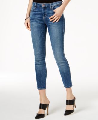 women's cropped skinny jeans