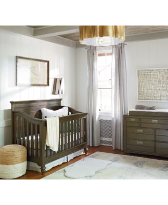 baby dresser and crib set