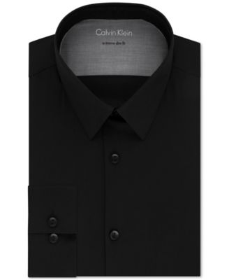 calvin klein extra slim fit dress shirt