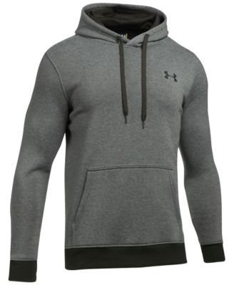 men's ua rival fleece fitted hoodie