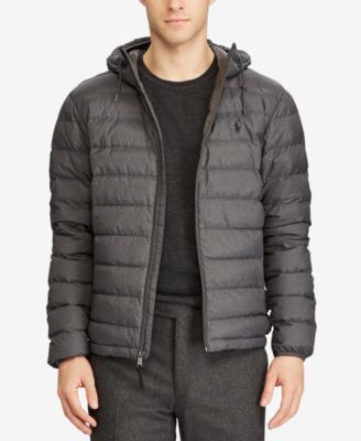 Tall Packable Hooded Down Jacket 