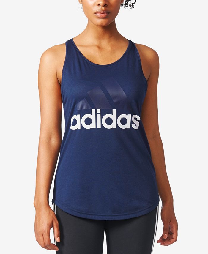 adidas Essentials ClimaLite® Racerback Tank Top & Reviews Tops