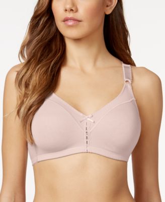 bali double support cotton wirefree bra