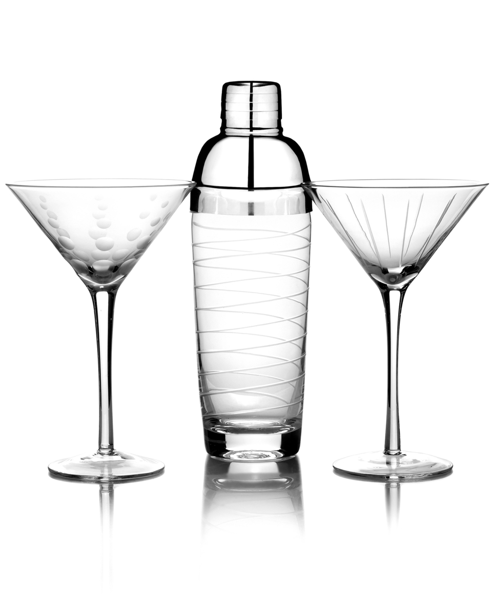 Mikasa Glassware, Cheers 3 Piece Set   Glassware   Dining