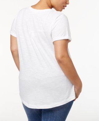 macys plus size shirts