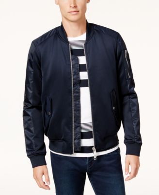 armani jeans bomber jacket mens