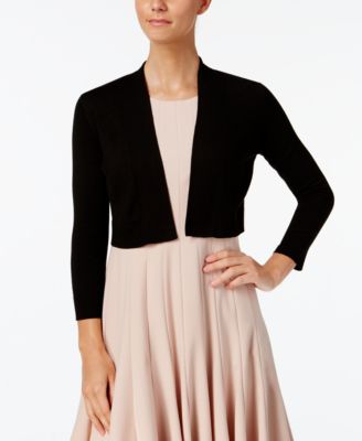 open cropped cardigan