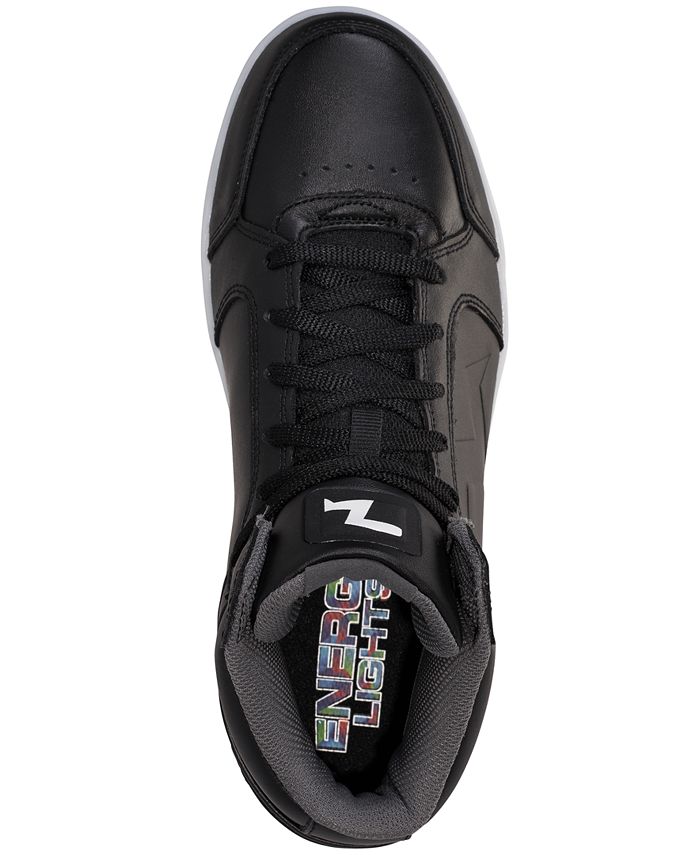 Skechers Unisex Energy Lights Mid LightUp Casual Sneakers from Finish