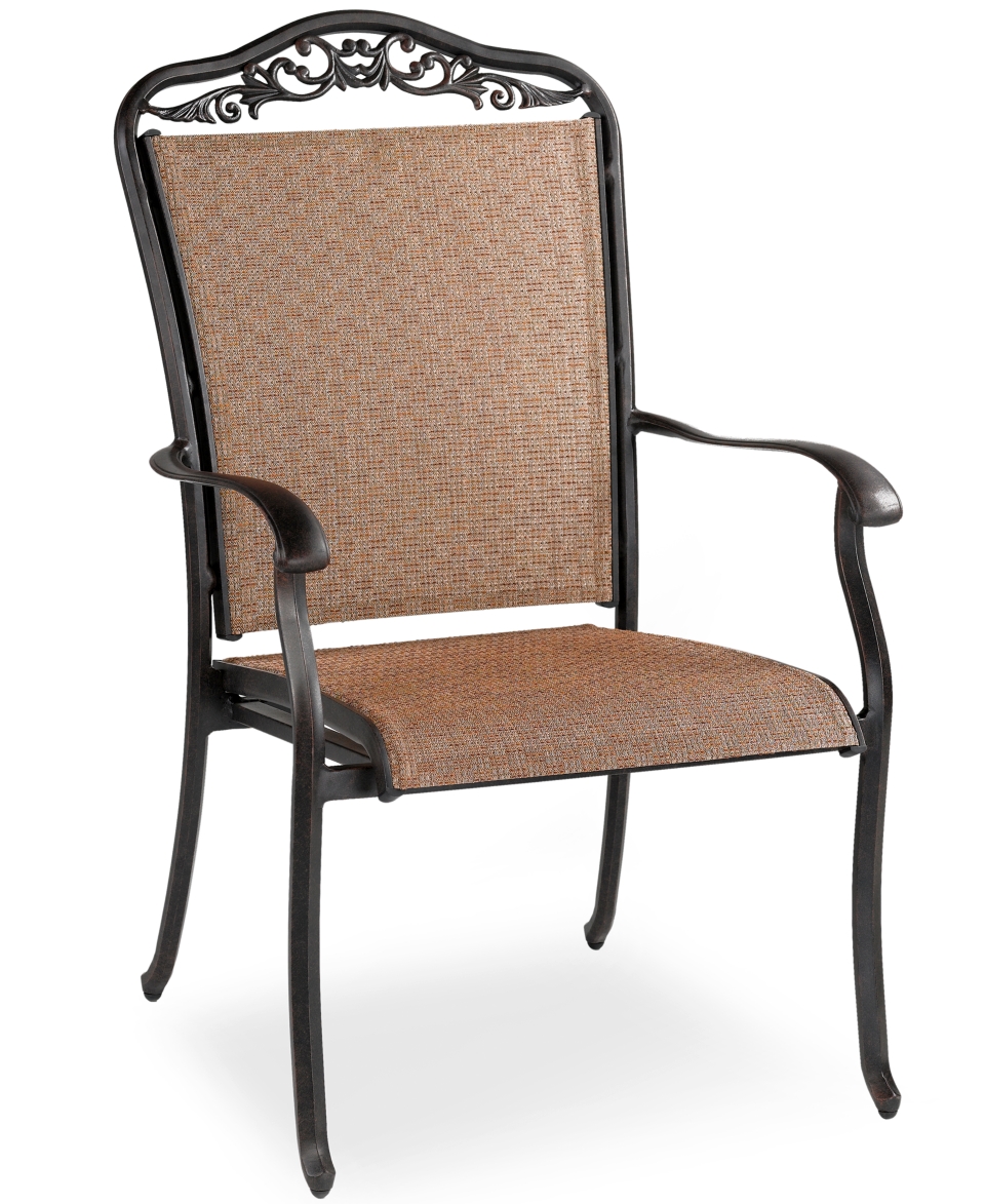 Beachmont Aluminum Patio Furniture, Outdoor Dining Chair