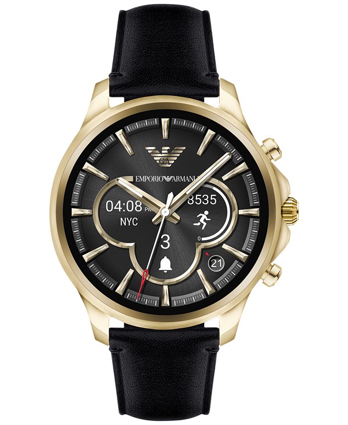 armani connected black