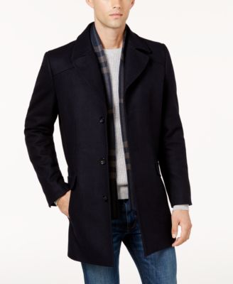 slim overcoat
