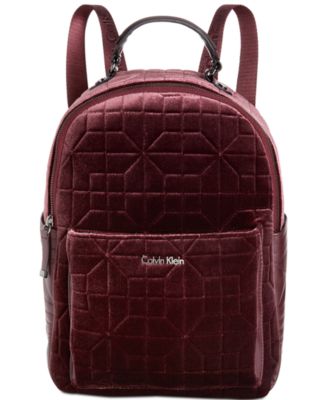 calvin klein pink backpack