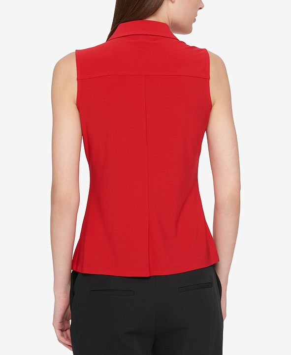 tommy hilfiger sleeveless shirt