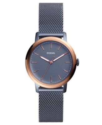 Fossil Women's Neely Blue Stainless 