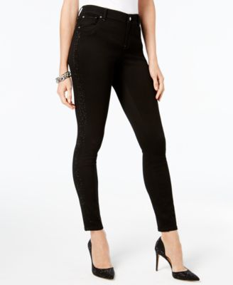 side embellished jeans