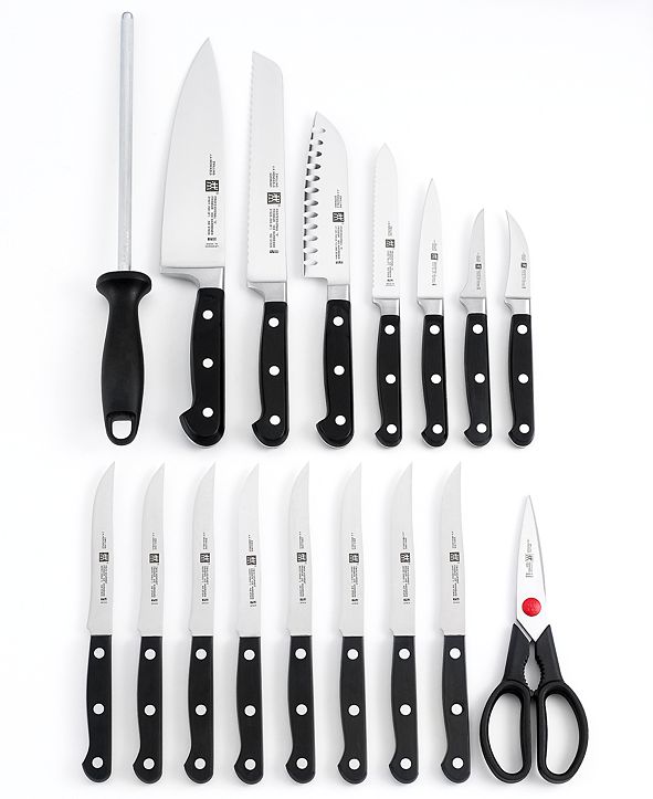 J.A. Henckels Zwilling Professional "S" 18Piece Cutlery Set & Reviews