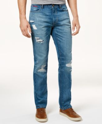 tommy hilfiger men's straight leg jeans