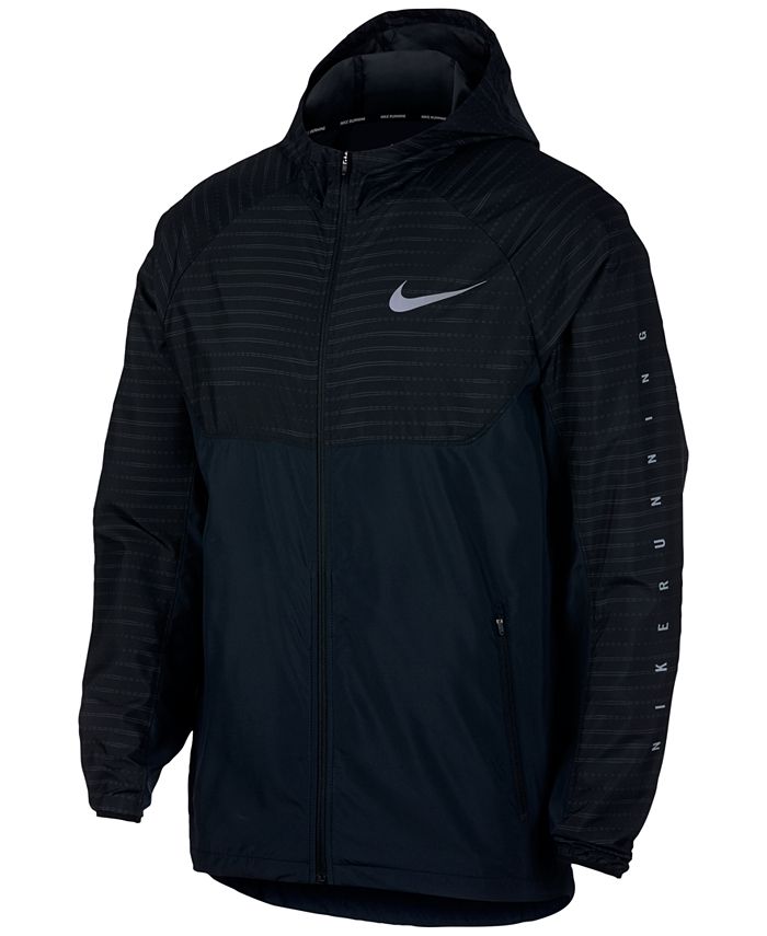 Nike Men's Essential Hooded WaterResistant Running Jacket & Reviews