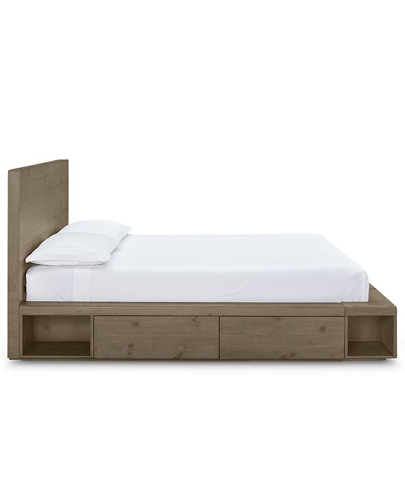 Furniture Brandon Storage Queen Platform Bed, Created for Macy's & Reviews Furniture Macy's