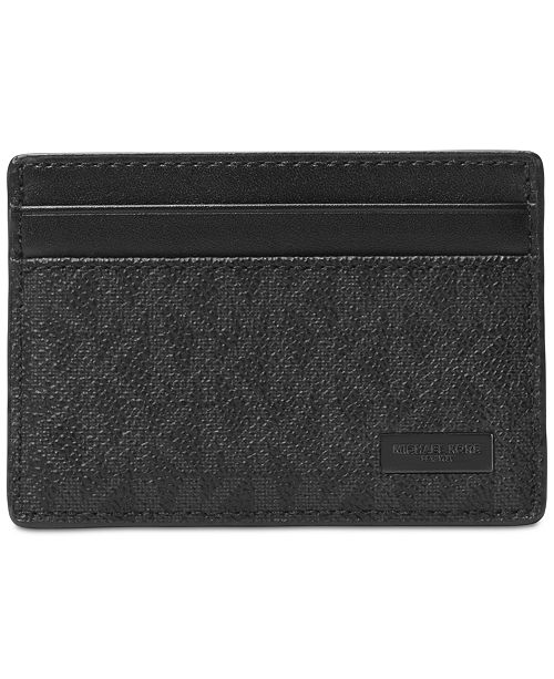Michael Kors Men S Jet Set Card Case Reviews All Accessories Men Macy S