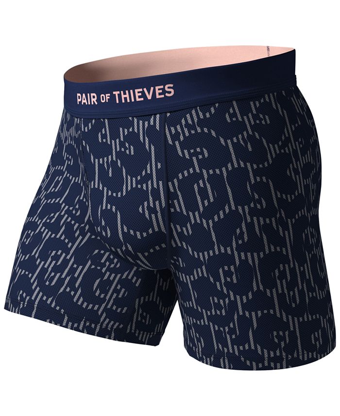 Pair of Thieves Men's Crater Printed Boxer Briefs & Reviews Underwear