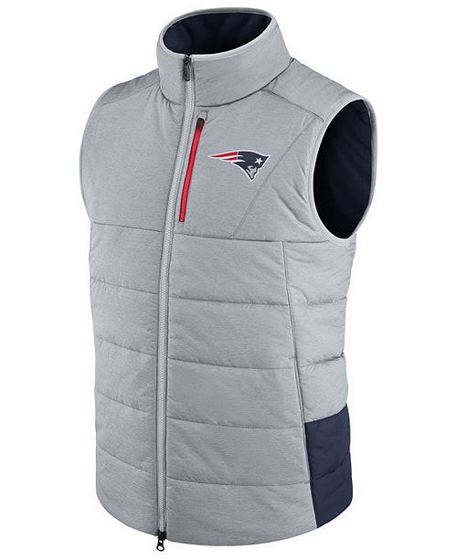 Nike Men S New England Patriots Sideline Vest Reviews Sports Fan Shop By Lids Men Macy S
