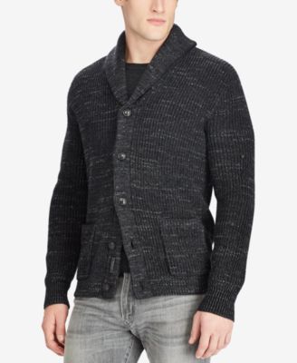 ralph lauren men's shawl collar sweater
