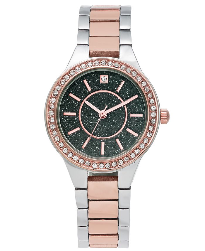 Charter Club Women's TwoTone Bracelet Watch 32mm, Created for Macy's