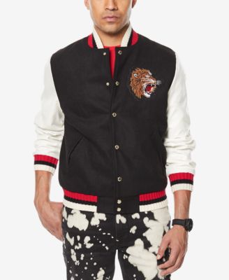 sean john men's varsity letter jacket