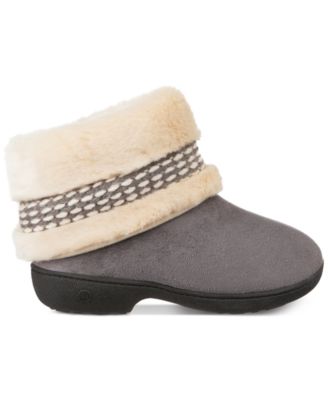 isotoner bootie slippers