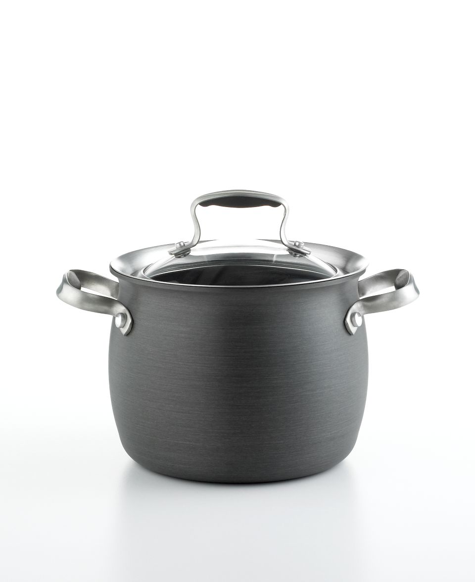 Tools of the Trade Covered Soup Pot, 3 Qt. Belgique Hard Anodized
