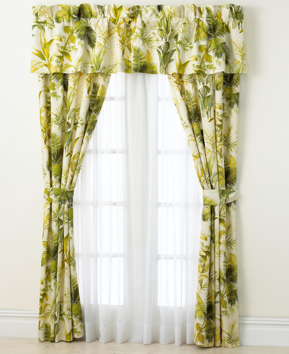 Tommy Bahama Home, Island Botanical Valance   Bedding Collections